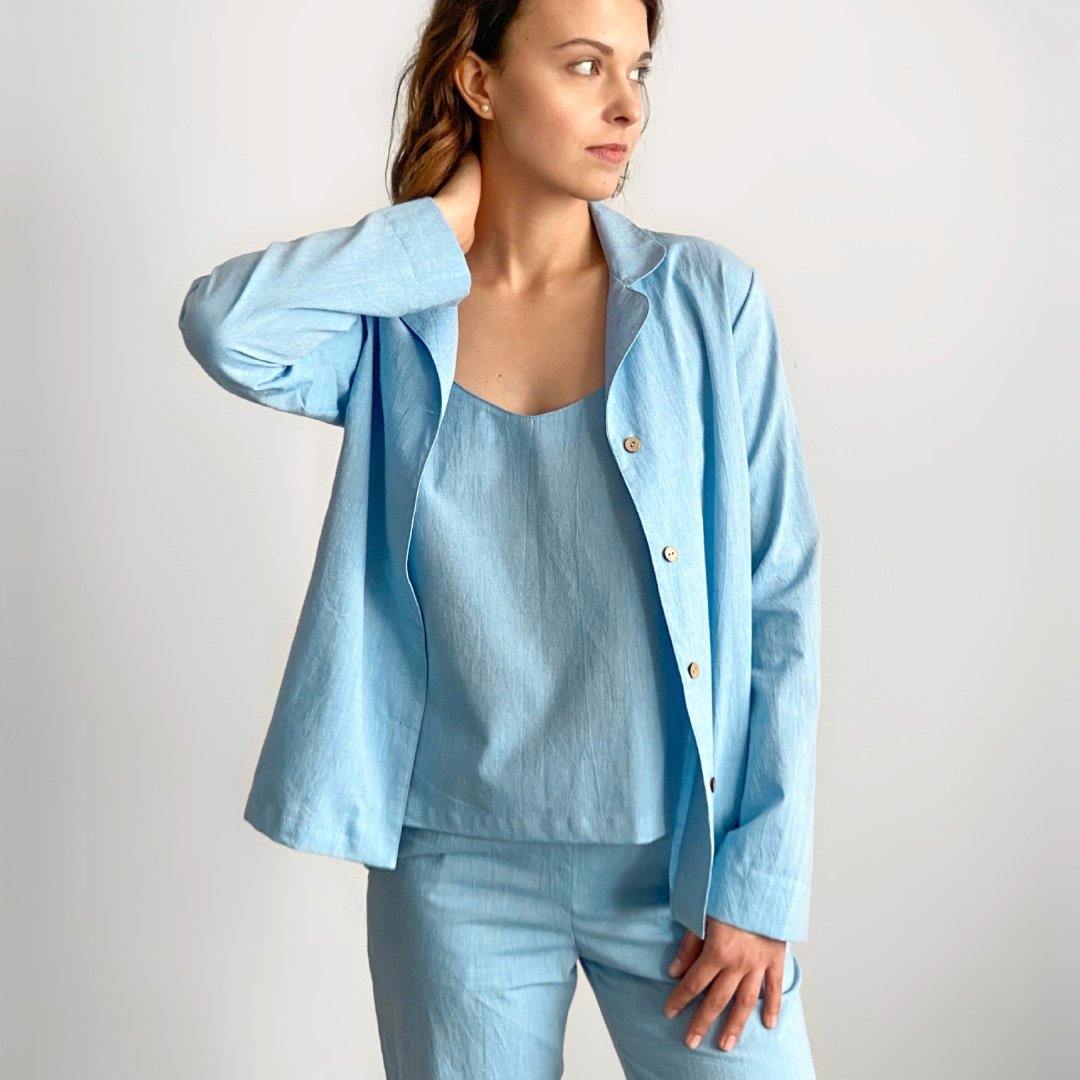 Francesca Heaven - SHIRT + TOP + PANTS FOR HOME (9 Colors) - the-homely.com