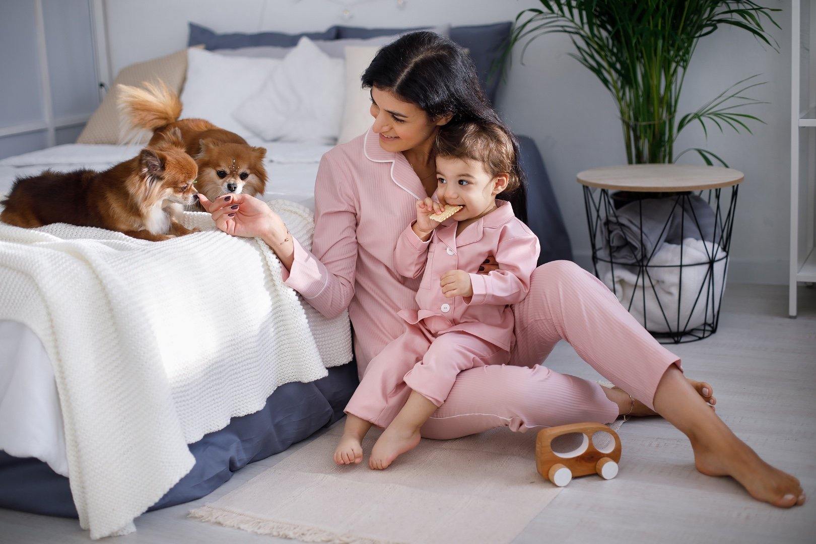 Rosario Rose - Pajama with Pants (15 colors) - the-homely.com