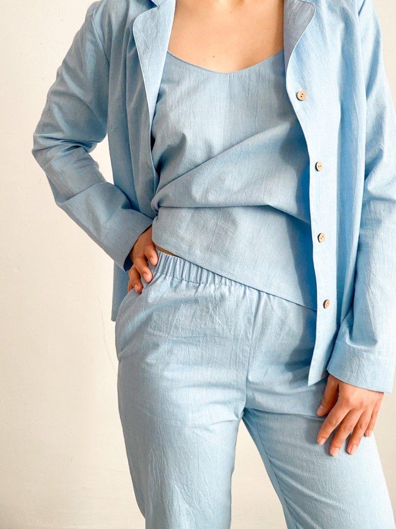 Francesca Heaven - SHIRT + TOP + PANTS FOR HOME (9 Colors) - the-homely.com