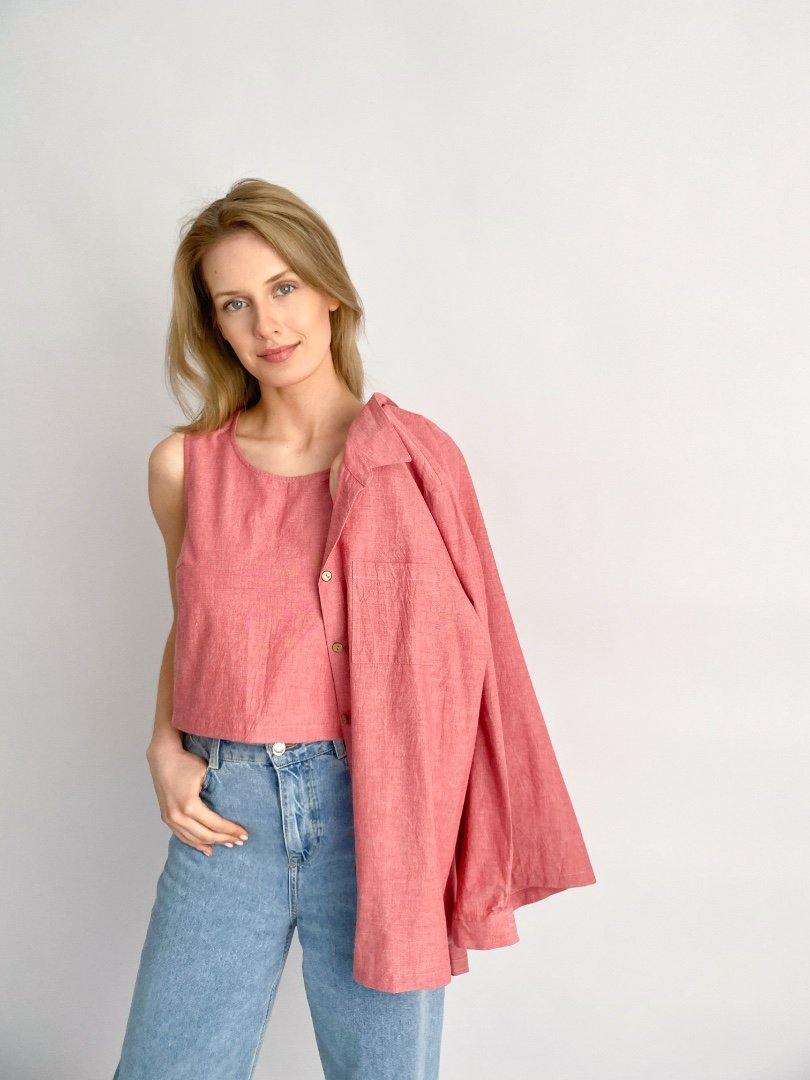 Round-Neck Top (9 Colors) - the-homely.com