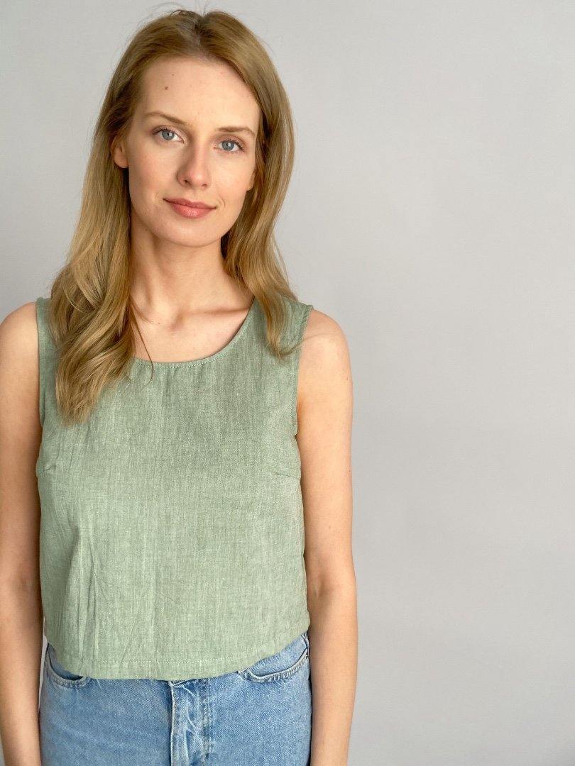 Round-Neck Top (9 Colors) - the-homely.com