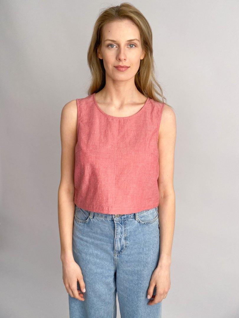 Round-Neck Top (9 Colors) - the-homely.com