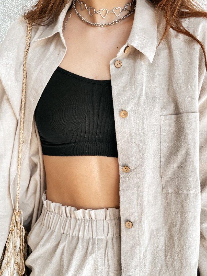 Set "Natural" - Shirt + SHORTS CLASSIC (9 Colors) - the-homely.com