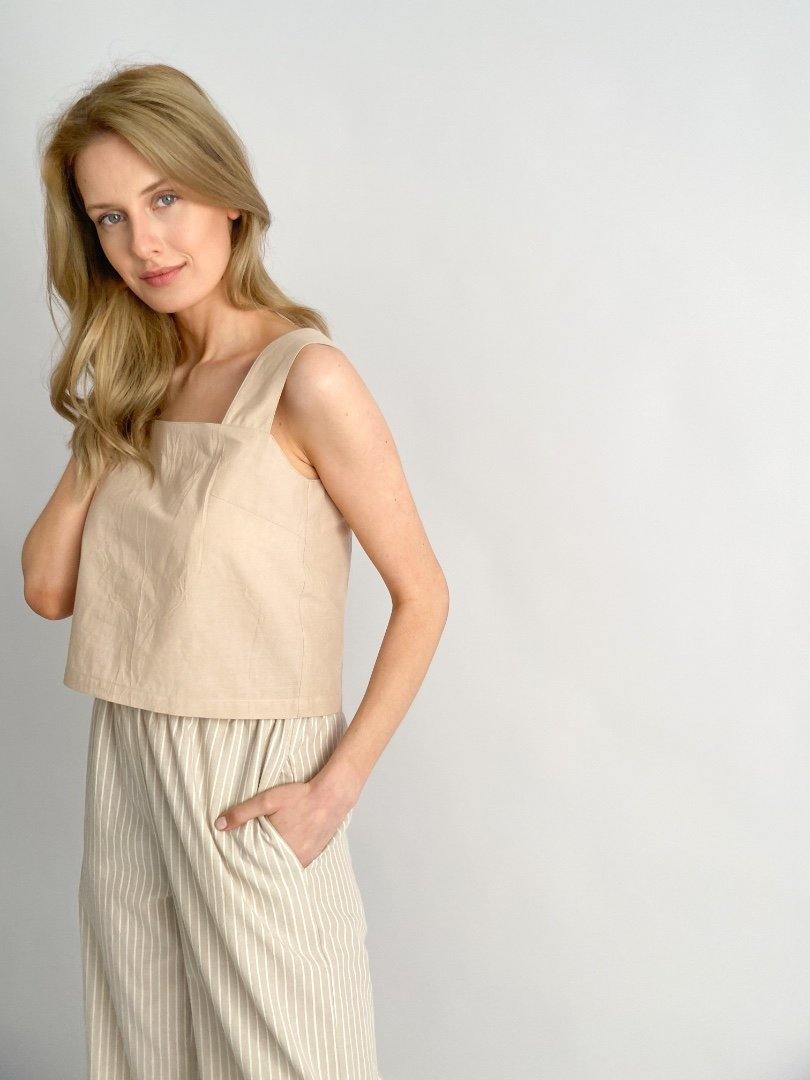 Square Neck Top (9 Colors) - the-homely.com