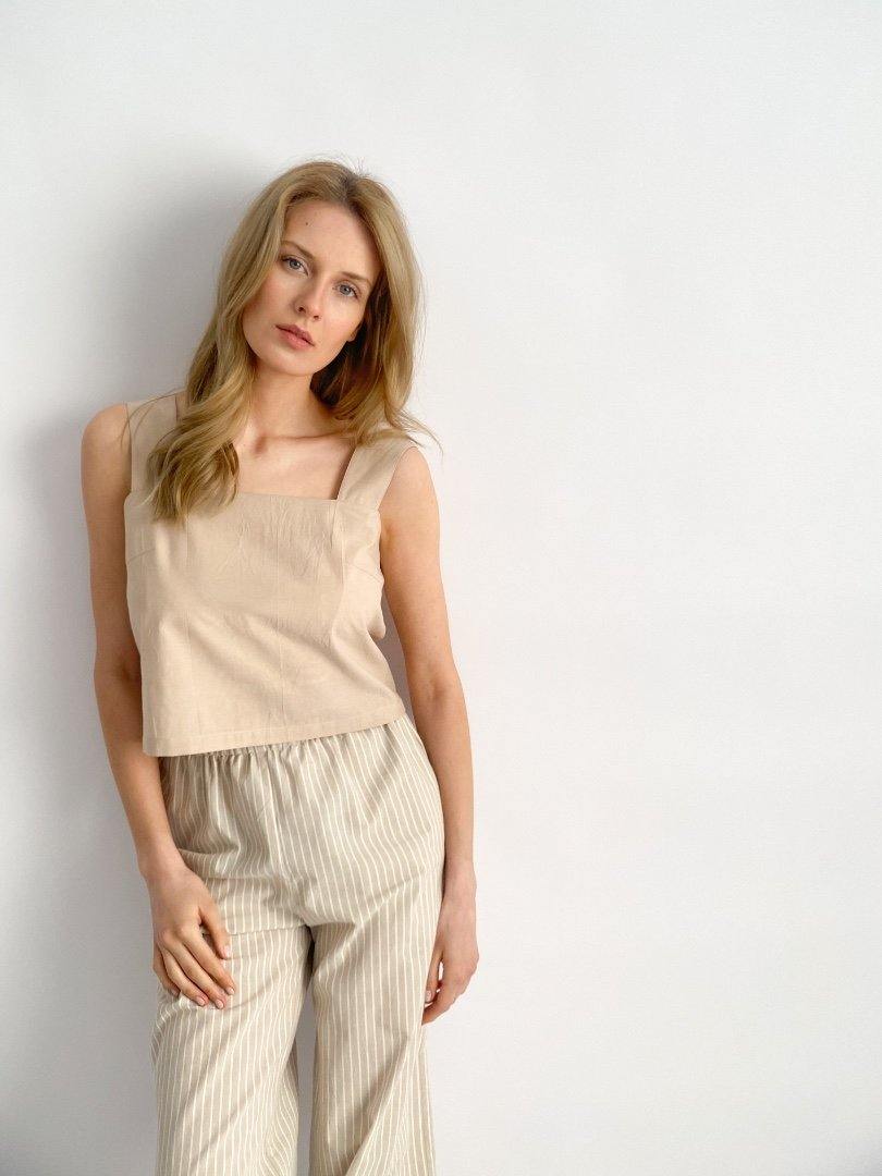 Square Neck Top (9 Colors) - the-homely.com